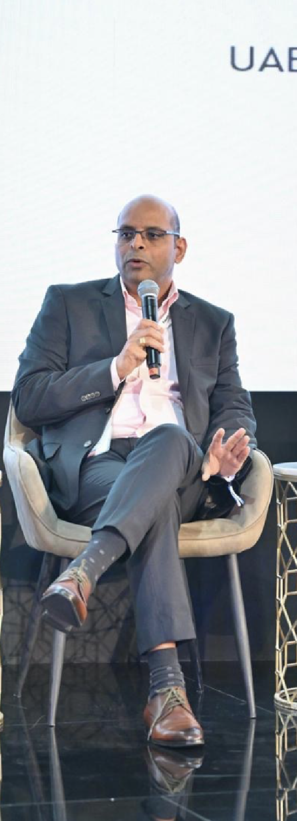 Bishu Panigrahi, Managing Partner at IBM Consulting, speaking at AGCC's session during Expand North Star 2024.